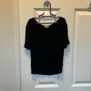 tilly’s black small top women’s